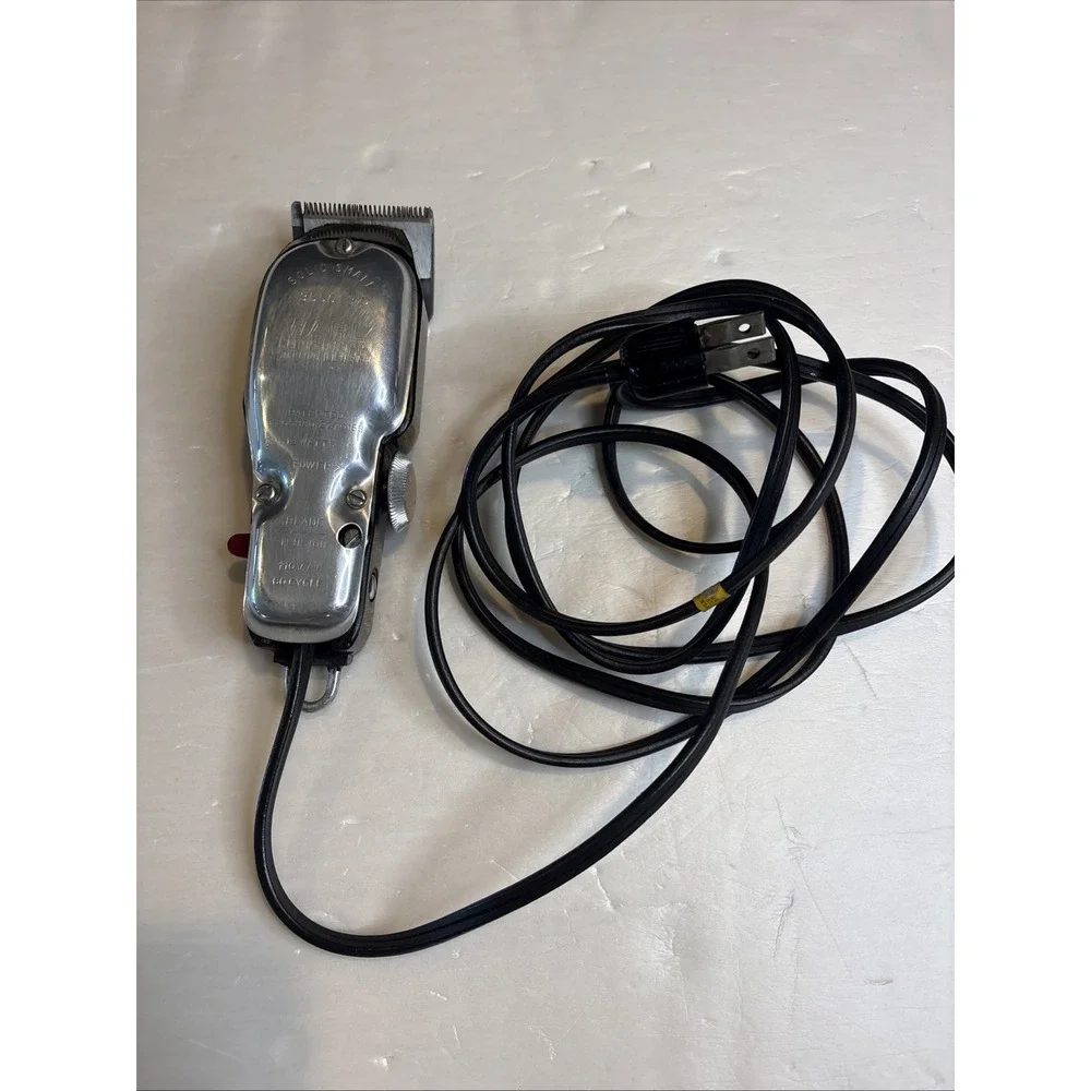 Vintage Wahl Clipper Co Taperline Corded Electric Hair Clippers Art Deco Works